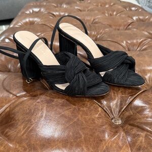 Loeffler Randall Reed Black Knotted Heels